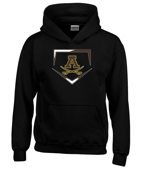 Rochester Adams HS Baseball Plate - Youth Hoodie