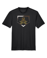 Rochester Adams HS Baseball Plate - Youth Performance Shirt