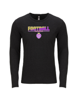 Ron Brown HS Football Cut - Tri-Blend Long Sleeve