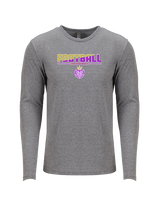 Ron Brown HS Football Cut - Tri-Blend Long Sleeve