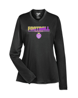 Ron Brown HS Football Cut - Womens Performance Longsleeve