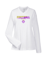 Ron Brown HS Football Cut - Womens Performance Longsleeve