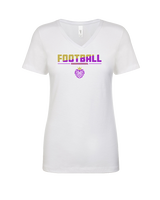 Ron Brown HS Football Cut - Womens V-Neck