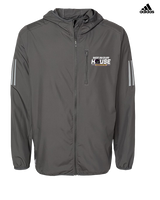 Ron Brown HS Football NIOH - Mens Adidas Full Zip Jacket