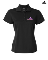 Ron Brown HS Football Splatter - Adidas Womens Polo
