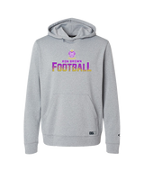 Ron Brown HS Football Splatter - Oakley Performance Hoodie