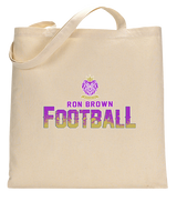 Ron Brown HS Football Splatter - Tote