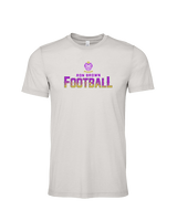 Ron Brown HS Football Splatter - Tri-Blend Shirt