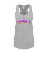 Ron Brown HS Football Splatter - Womens Tank Top