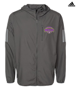 Ron Brown HS Football Toss - Mens Adidas Full Zip Jacket
