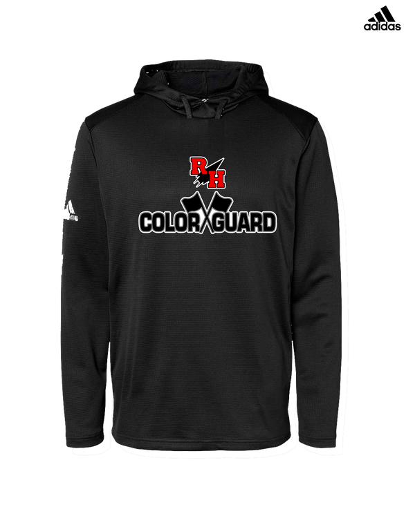 Rose Hill HS Color Guard Logo - Adidas Men's Hooded Sweatshirt