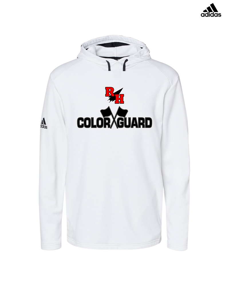 Rose Hill HS Color Guard Logo - Adidas Men's Hooded Sweatshirt