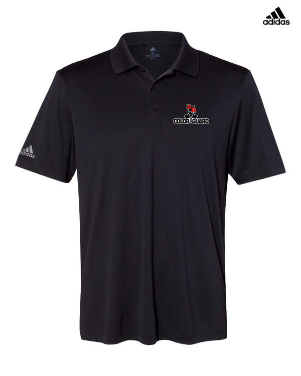 Rose Hill HS Color Guard Logo - Adidas Men's Performance Polo