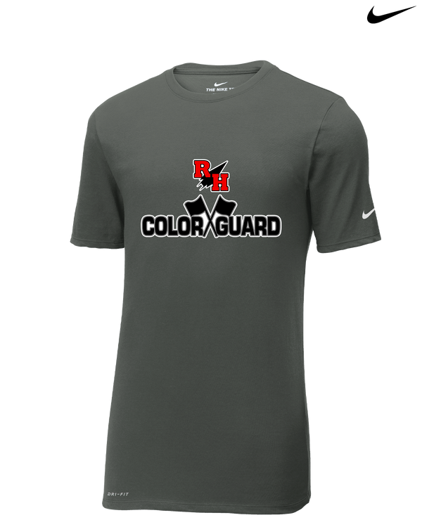 Rose Hill HS Color Guard Logo - Nike Cotton Poly Dri-Fit