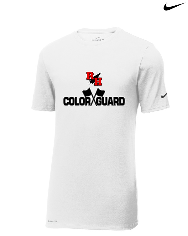 Rose Hill HS Color Guard Logo - Nike Cotton Poly Dri-Fit