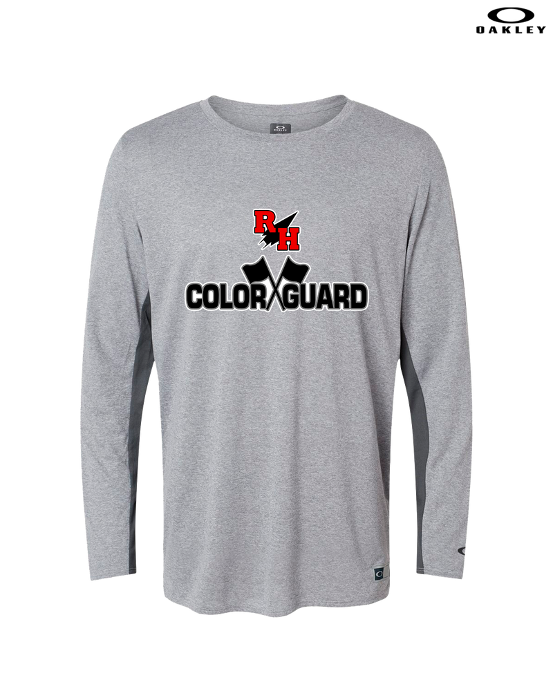 Rose Hill HS Color Guard Logo - Oakley Hydrolix Long Sleeve