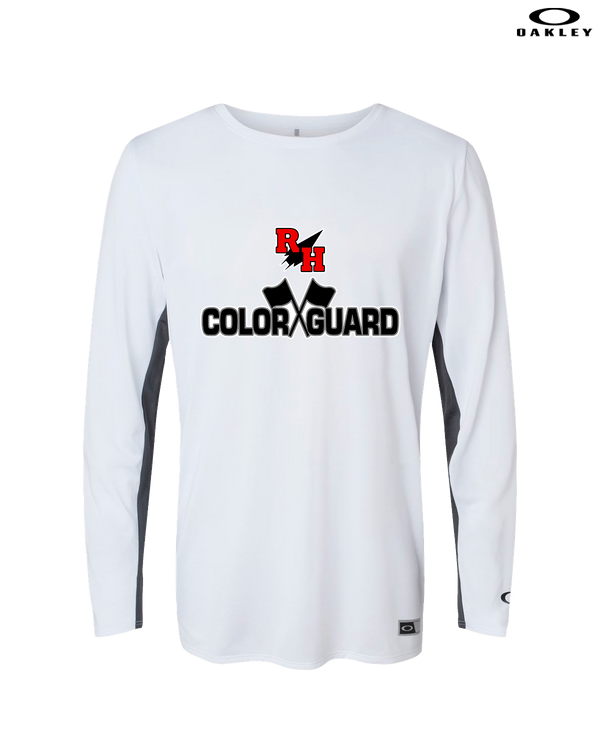 Rose Hill HS Color Guard Logo - Oakley Hydrolix Long Sleeve