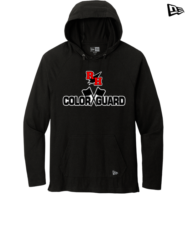 Rose Hill HS Color Guard Logo - New Era Tri Blend Hoodie
