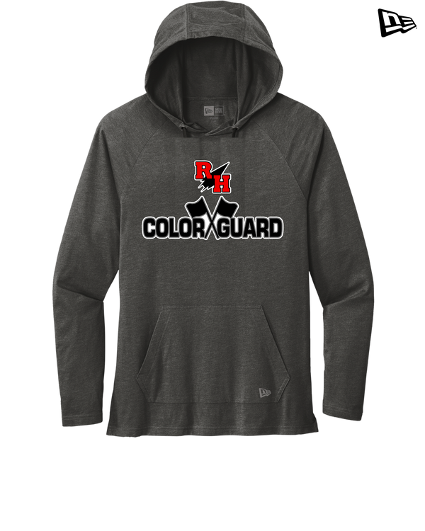 Rose Hill HS Color Guard Logo - New Era Tri Blend Hoodie