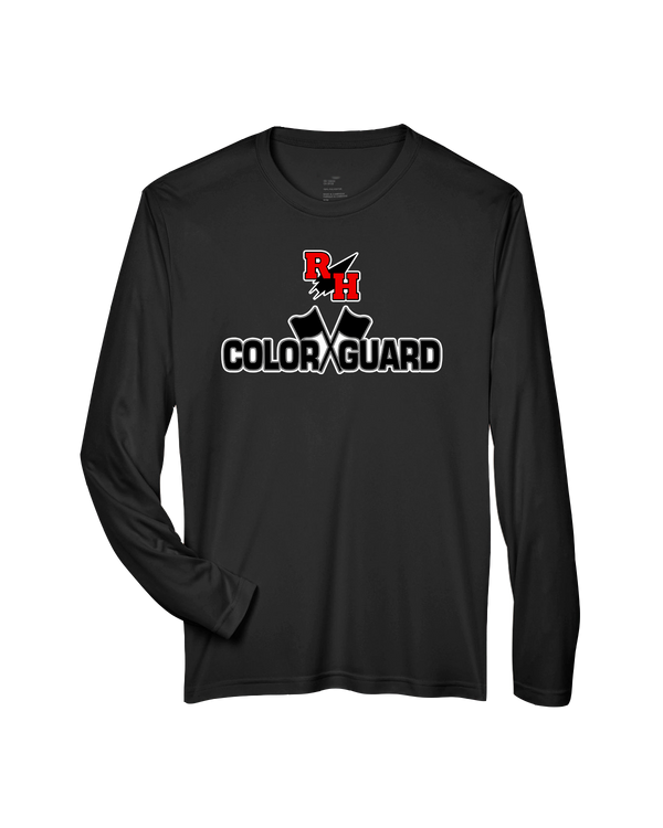 Rose Hill HS Color Guard Logo - Performance Long Sleeve