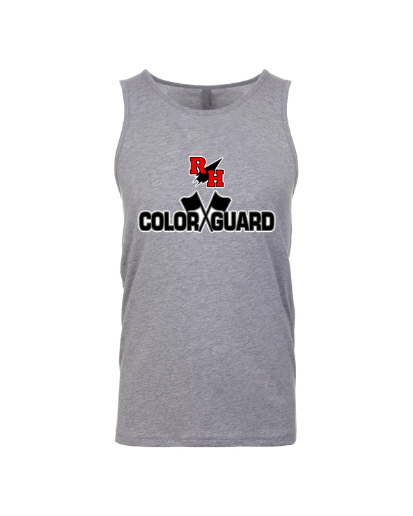 Rose Hill HS Color Guard Logo - Mens Tank Top