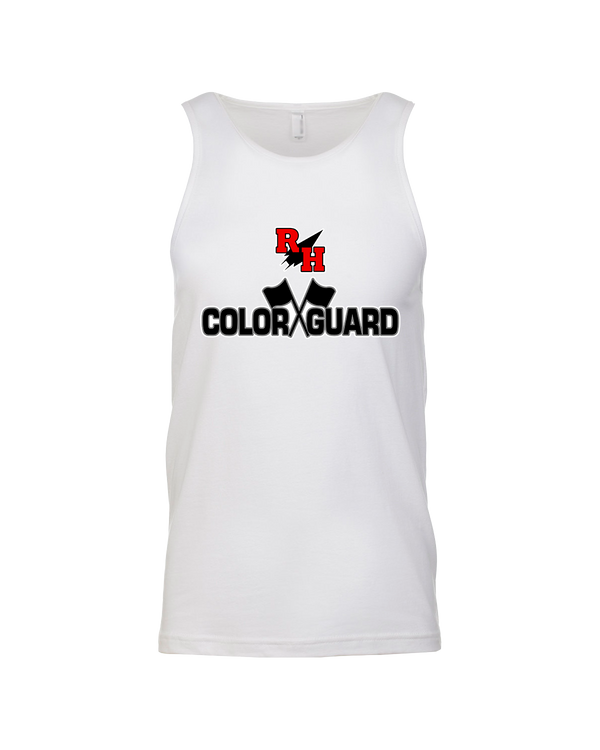 Rose Hill HS Color Guard Logo - Mens Tank Top
