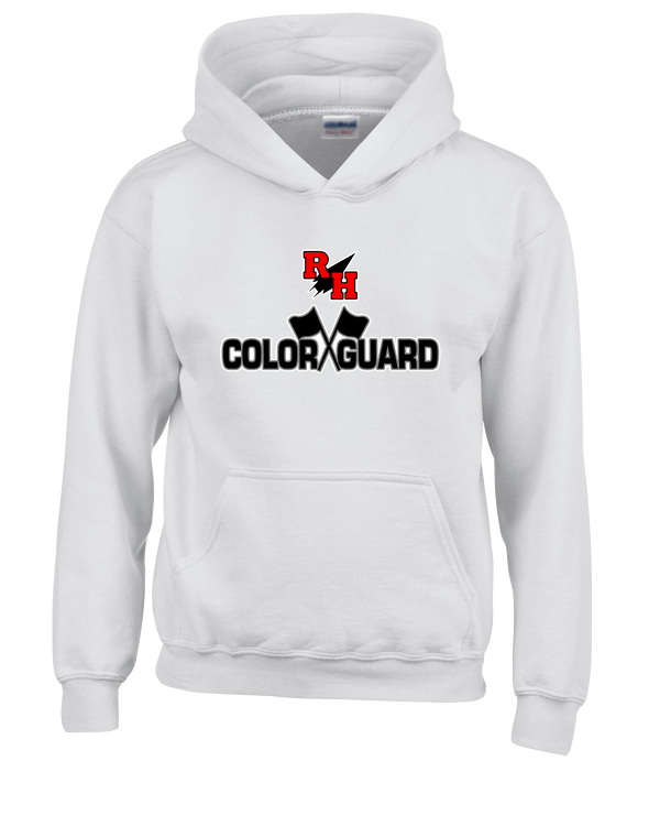 Rose Hill HS Color Guard Logo - Cotton Hoodie