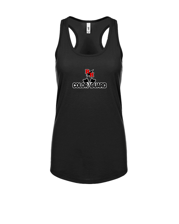 Rose Hill HS Color Guard Logo - Womens Tank Top