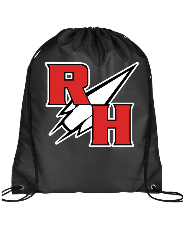 Rose Hill HS Track and Field RH Logo - Drawstring Bag