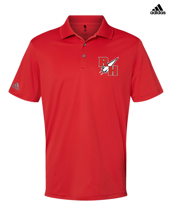Rose Hill HS Track and Field RH Logo - Adidas Men's Performance Polo