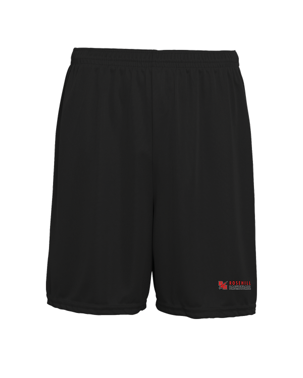 Rose Hill HS Basketball Basic - 7 inch Training Shorts