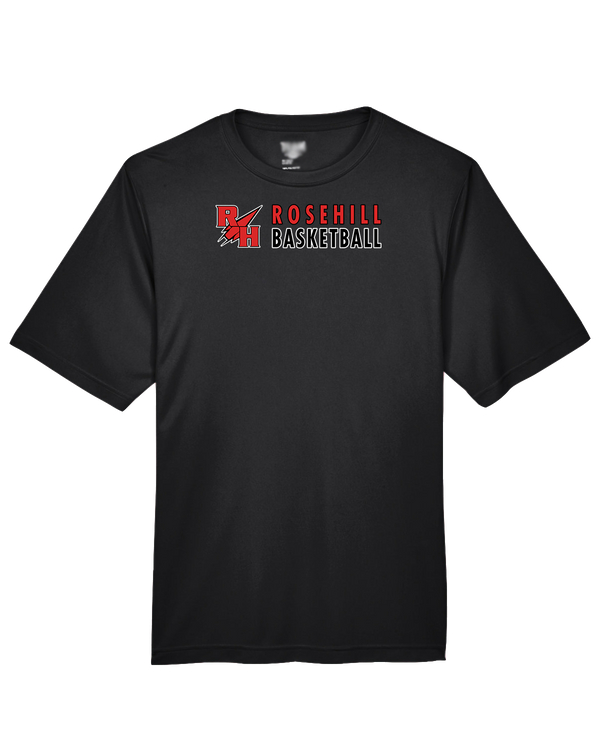 Rose Hill HS Basketball Basic - Performance T-Shirt