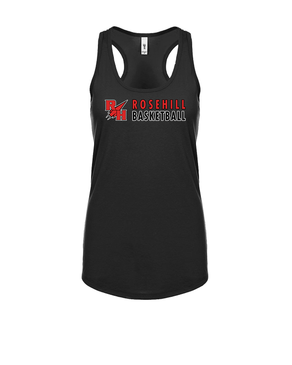 Rose Hill HS Basketball Basic - Womens Tank Top