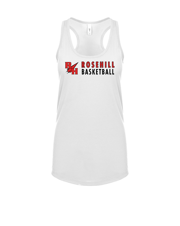 Rose Hill HS Basketball Basic - Womens Tank Top