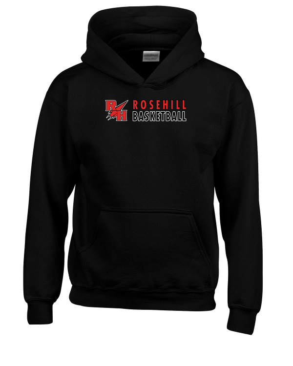 Rose Hill HS Basketball Basic - Youth Hoodie