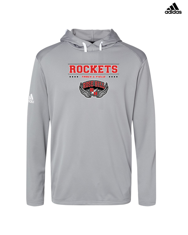 Rose Hill HS Track and Field Border - Adidas Men's Hooded Sweatshirt