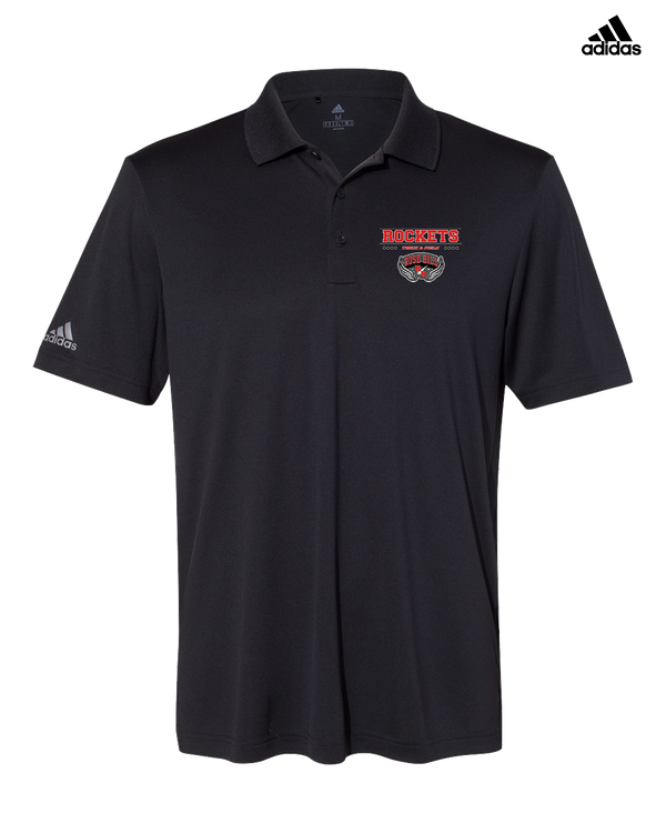 Rose Hill HS Track and Field Border - Adidas Men's Performance Polo
