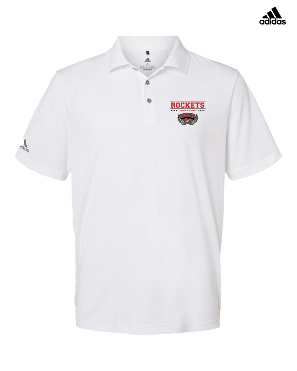 Rose Hill HS Track and Field Border - Adidas Men's Performance Polo