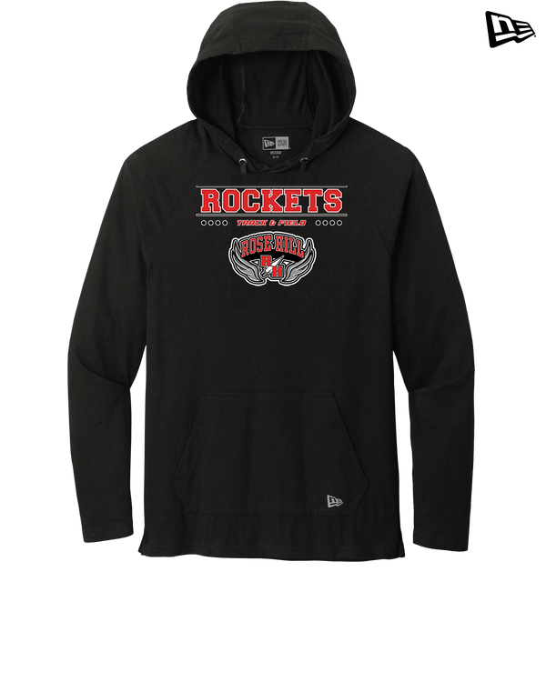 Rose Hill HS Track and Field Border - New Era Tri Blend Hoodie