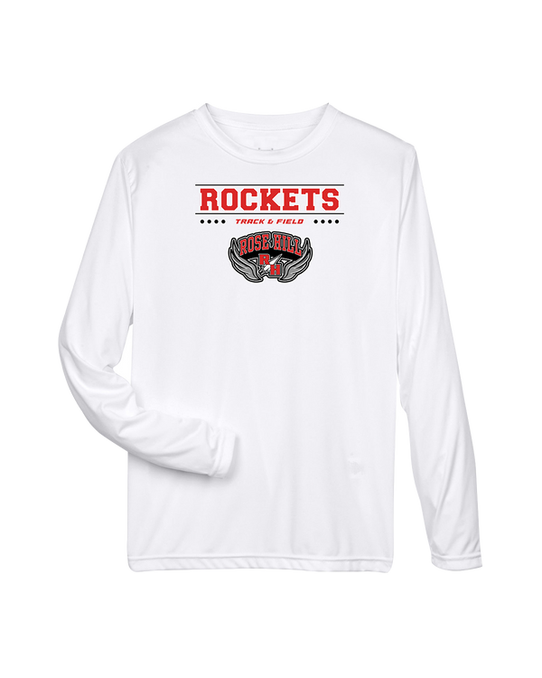 Rose Hill HS Track and Field Border - Performance Long Sleeve
