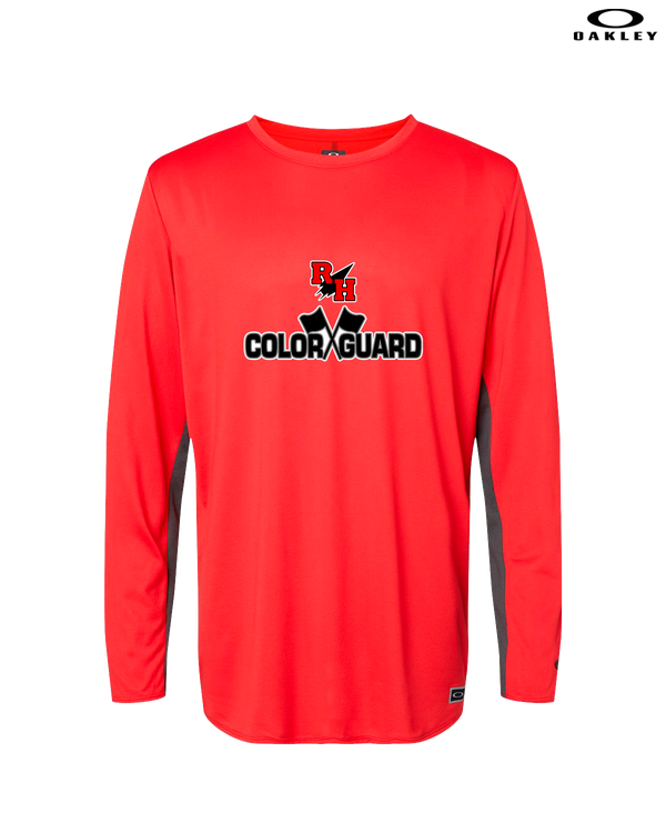 Rose Hill HS Color Guard Logo - Oakley Hydrolix Long Sleeve