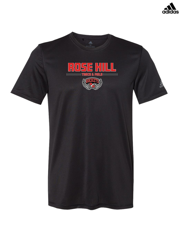 Rose Hill HS Track and Field Curve - Adidas Men's Performance Shirt