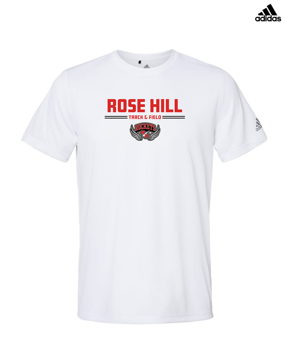 Rose Hill HS Track and Field Curve - Adidas Men's Performance Shirt