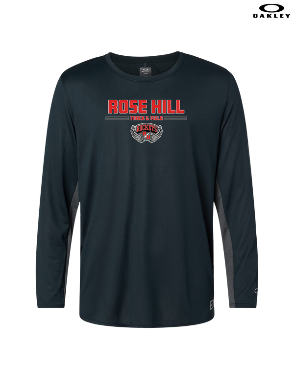 Rose Hill HS Track and Field Curve - Oakley Hydrolix Long Sleeve