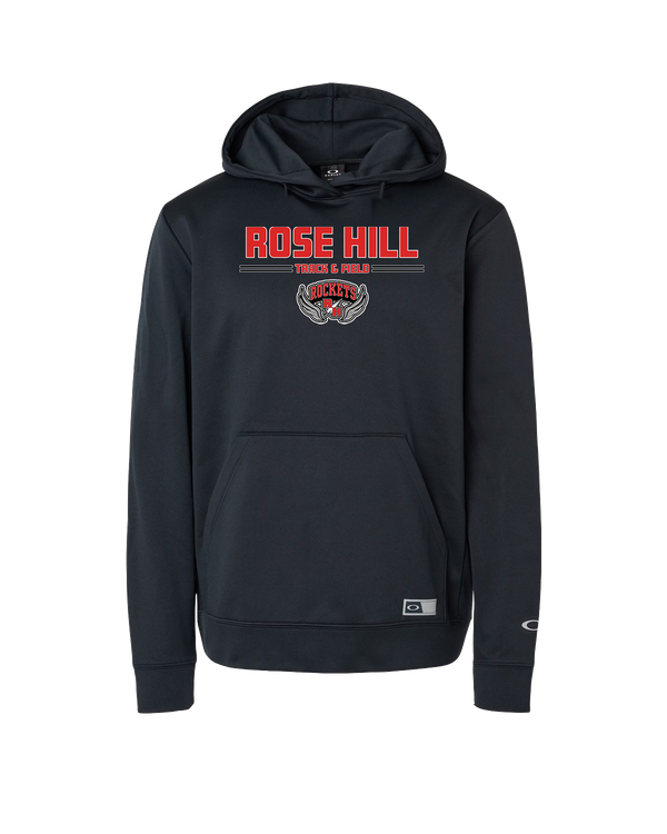 Rose Hill HS Track and Field Curve - Oakley Hydrolix Hooded Sweatshirt