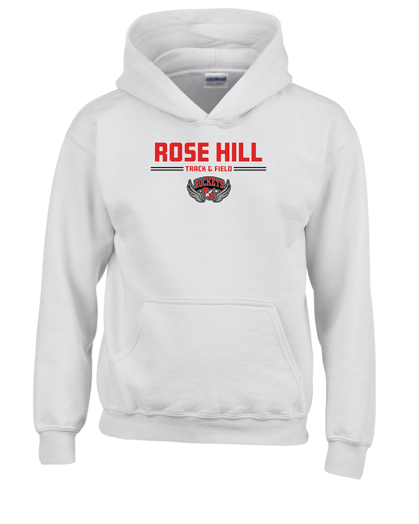 Rose Hill HS Track and Field Curve - Cotton Hoodie