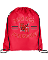 Rose Hill HS Forensics Curve - Drawstring Bag