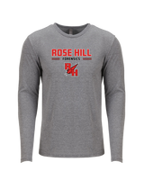 Rose Hill HS Forensics Keen - Tri Blend Long Sleeve