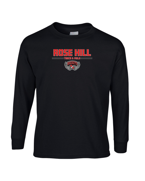 Rose Hill HS Track and Field Keen - Mens Basic Cotton Long Sleeve