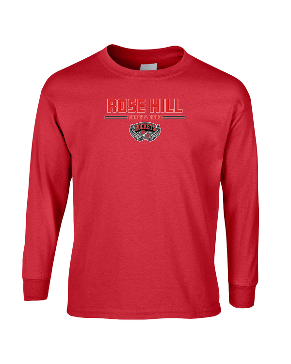Rose Hill HS Track and Field Keen - Mens Basic Cotton Long Sleeve